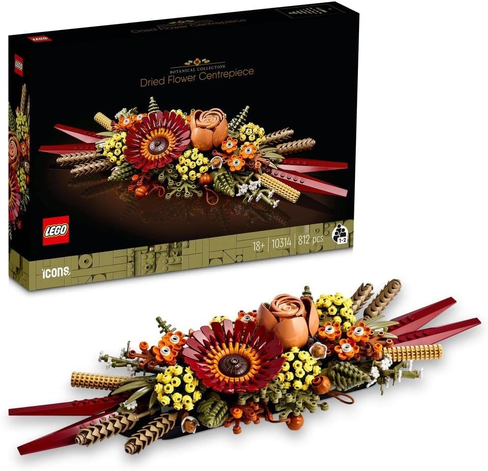 LEGO Icons Dried Flower Centrepiece