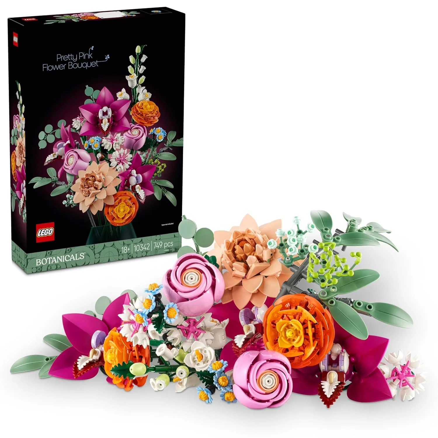 LEGO Pretty Pink Flower Bouquet 6526155/10342 - Image 3