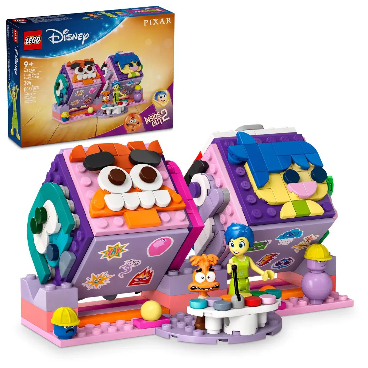 LEGO Inside Out 2 Mood Cubes 6470738/43248