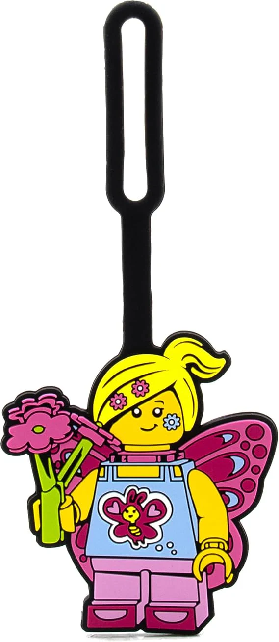 LEGO IQ Butterfly Girl Bag Tag IQ-52853