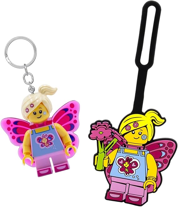 LEGO IQ Butterfly Girl Bag Tag IQ-52853 - Image 2