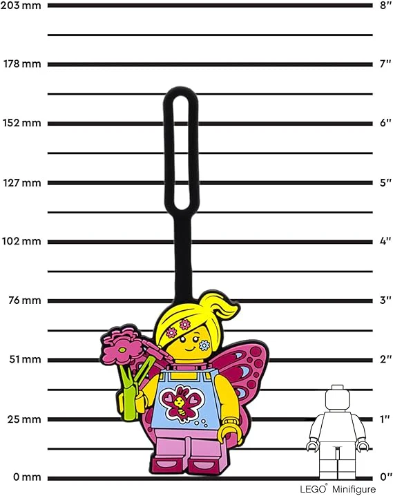 LEGO IQ Butterfly Girl Bag Tag IQ-52853 - Image 4