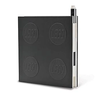 LEGO IQ Locking Notebook With Gel Pen Black IQ-53567