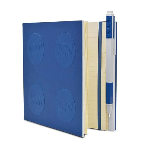 LEGO IQ Locking Notebook With Gel Pen Blue IQ-53562