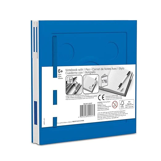 LEGO IQ Locking Notebook With Gel Pen Blue IQ-53562 - Image 3
