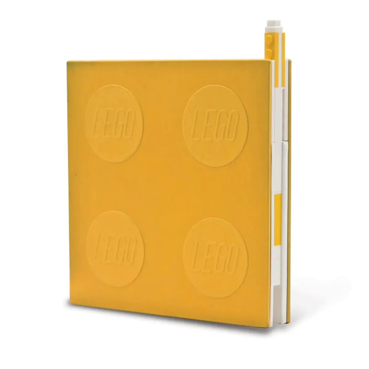 LEGO IQ Locking Notebook With Gel Pen Yellow IQ-53565