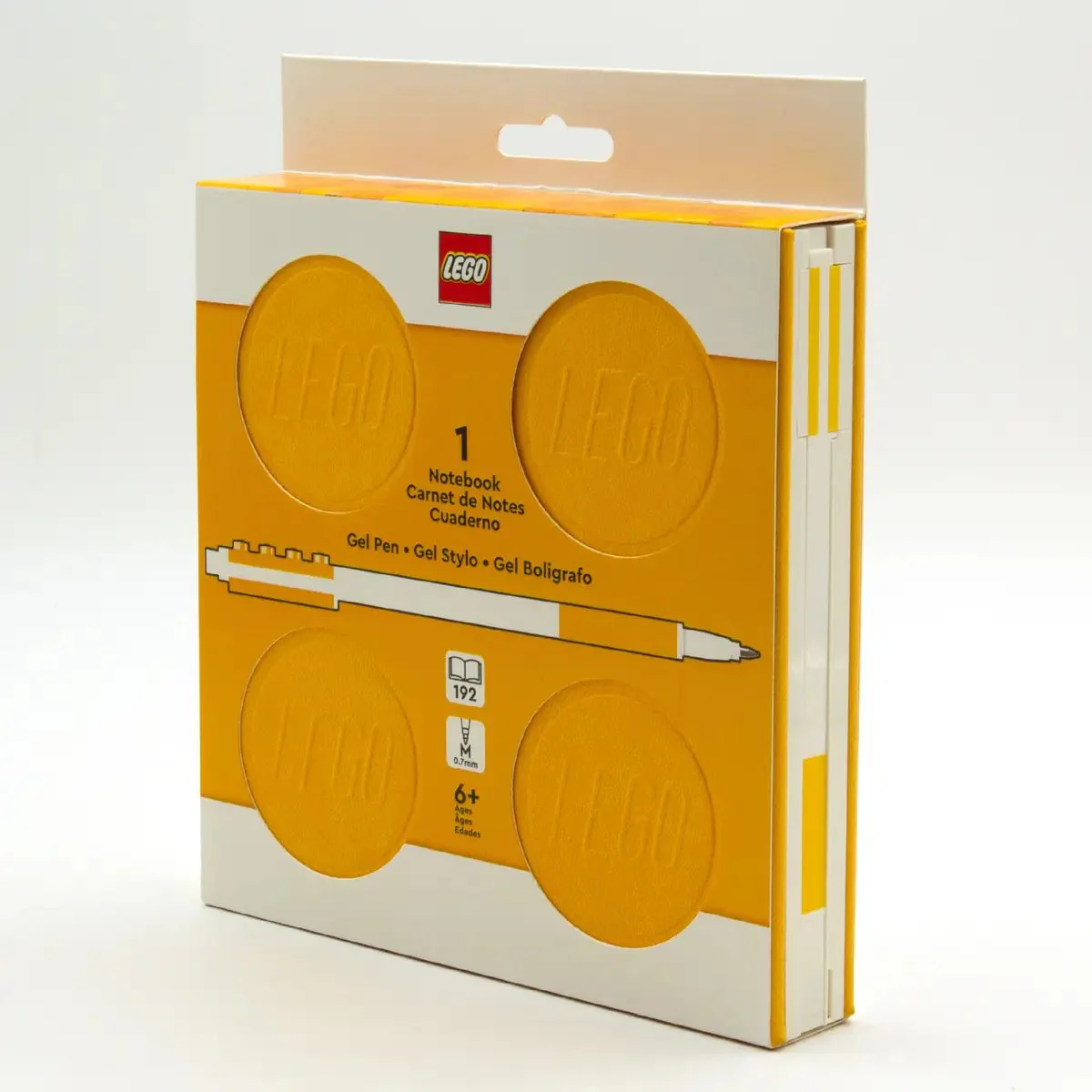 LEGO IQ Locking Notebook With Gel Pen Yellow IQ-53565 - Image 2