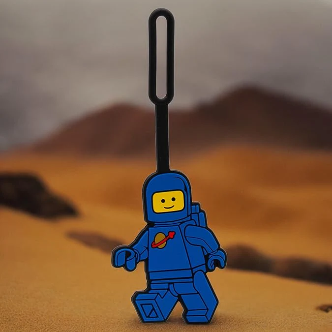 LEGO IQ Minifigures Bag Tag Spaceman Blue IQ-53482 - Image 4