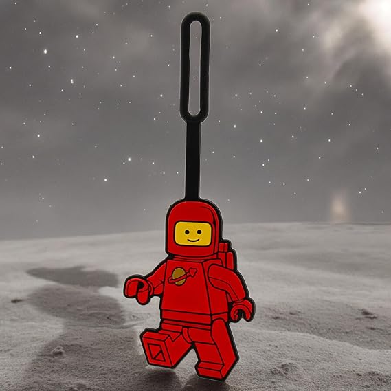 LEGO IQ Minifigures Bag Tag Spaceman Red IQ-53498 - Image 3