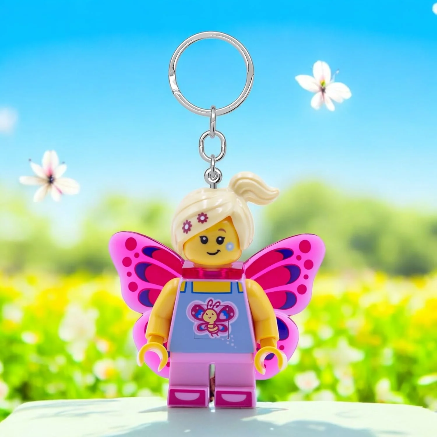 LEGO IQ Minifigures Keychain Light Butterfly Girl IQ-KE171H - Image 3