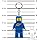 LEGO IQ Minifigures Keychain Light Spaceman Blue IQ-KE10H - Image 7