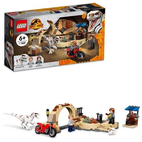 LEGO Jurassic World Atrociraptor Dinosaur Bike Chase Set 6332794/76945 - Image 2