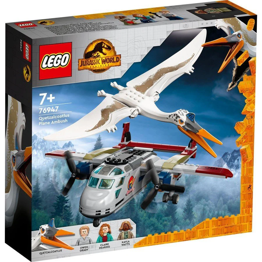 LEGO Jurassic World Quetzalcoatlus Plane Ambush Set 76947 - Image 2