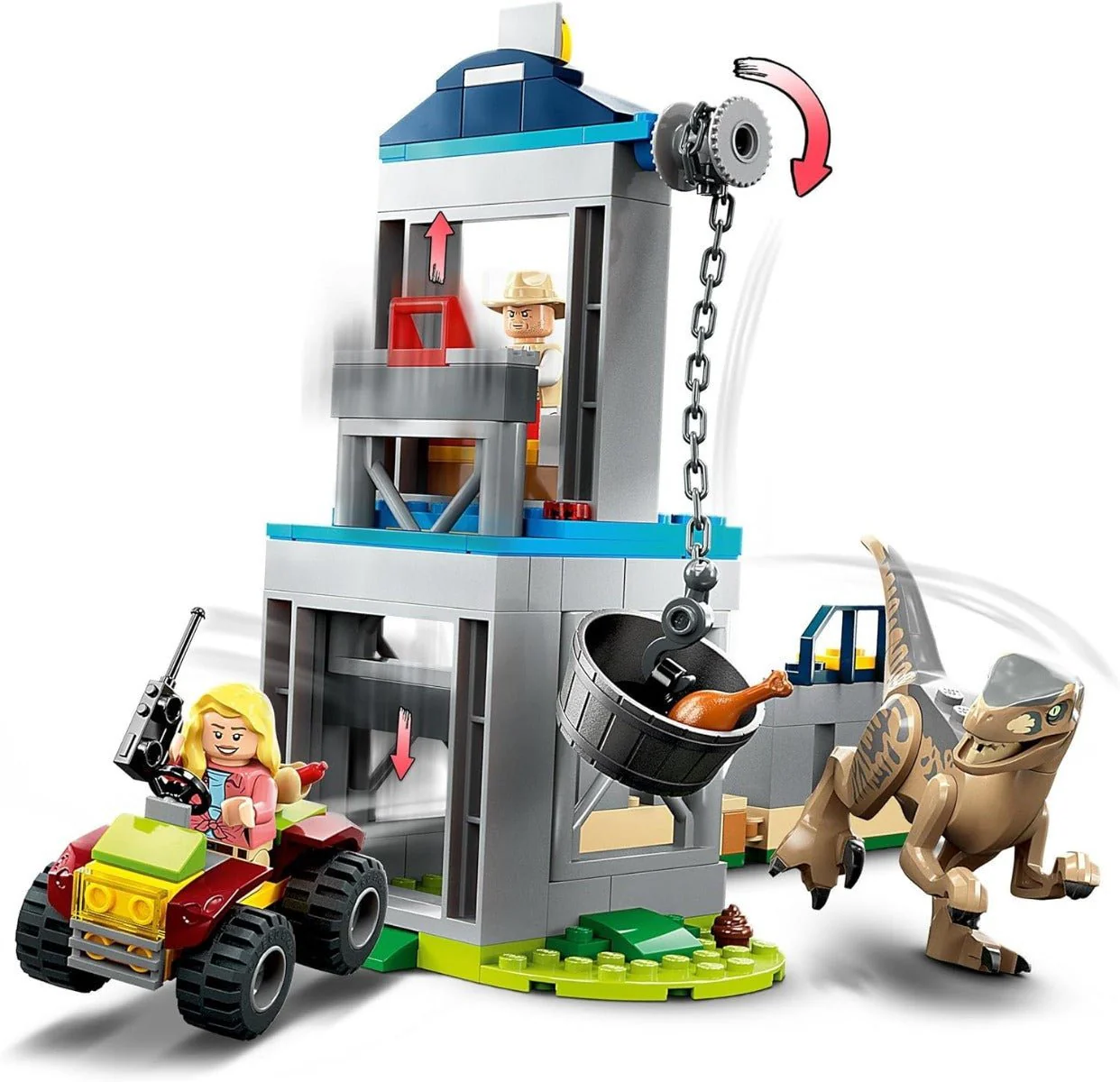 LEGO Jurassic World Velociraptor Escape 76957/6427966 - Image 3