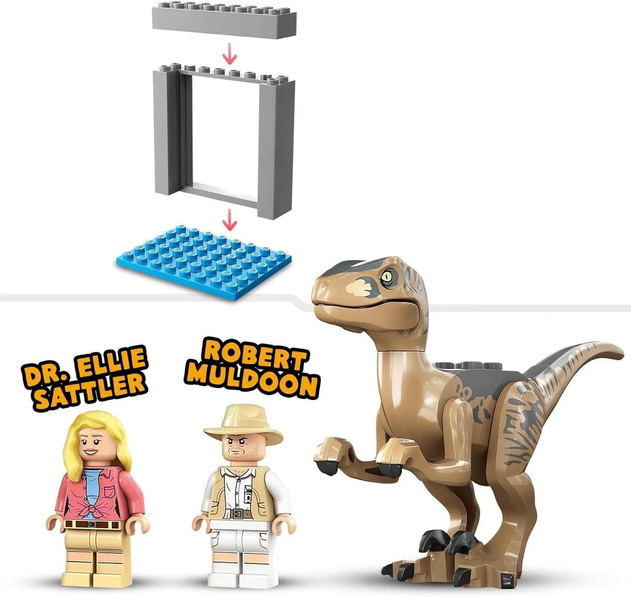 LEGO Jurassic World Velociraptor Escape 76957/6427966 - Image 4