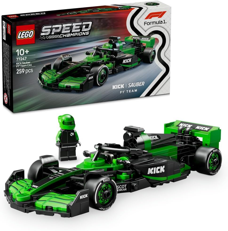 LEGO KICK Sauber F1 Team C44 Race Car 77247