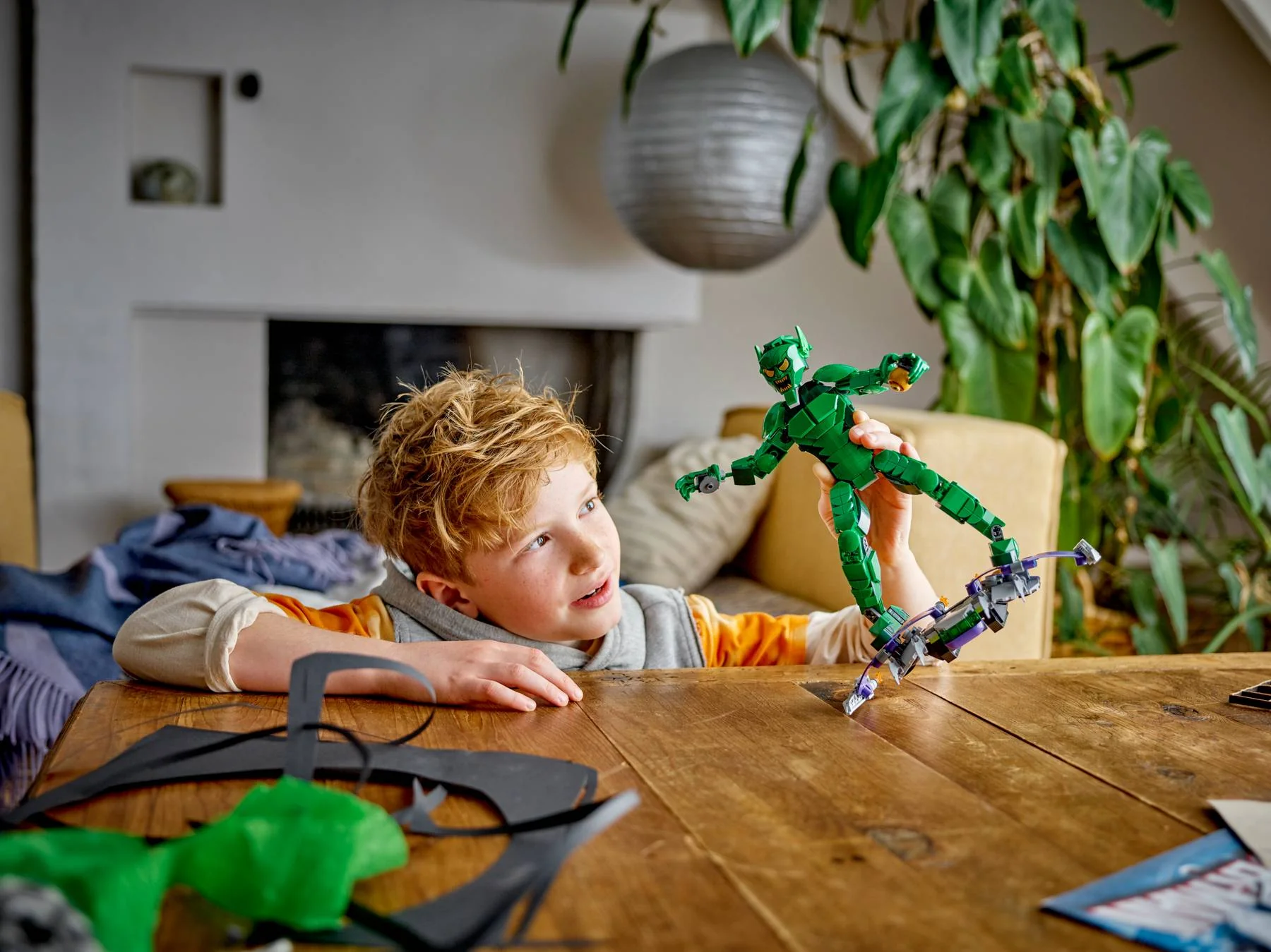 LEGO Marvel Green Goblin Construction Figure - Image 8