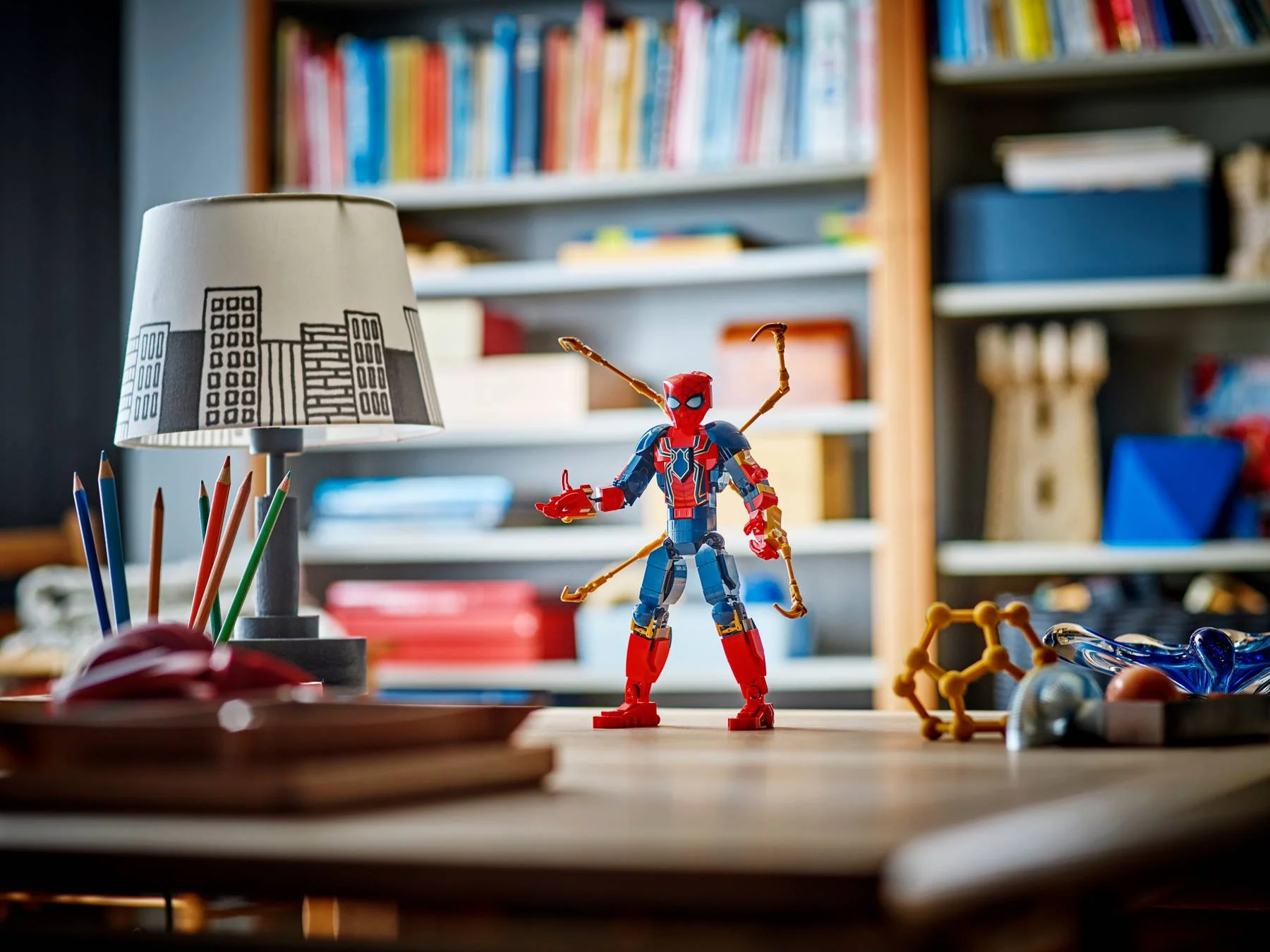 LEGO Marvel Iron Spider-Man Construction Figure - Image 5
