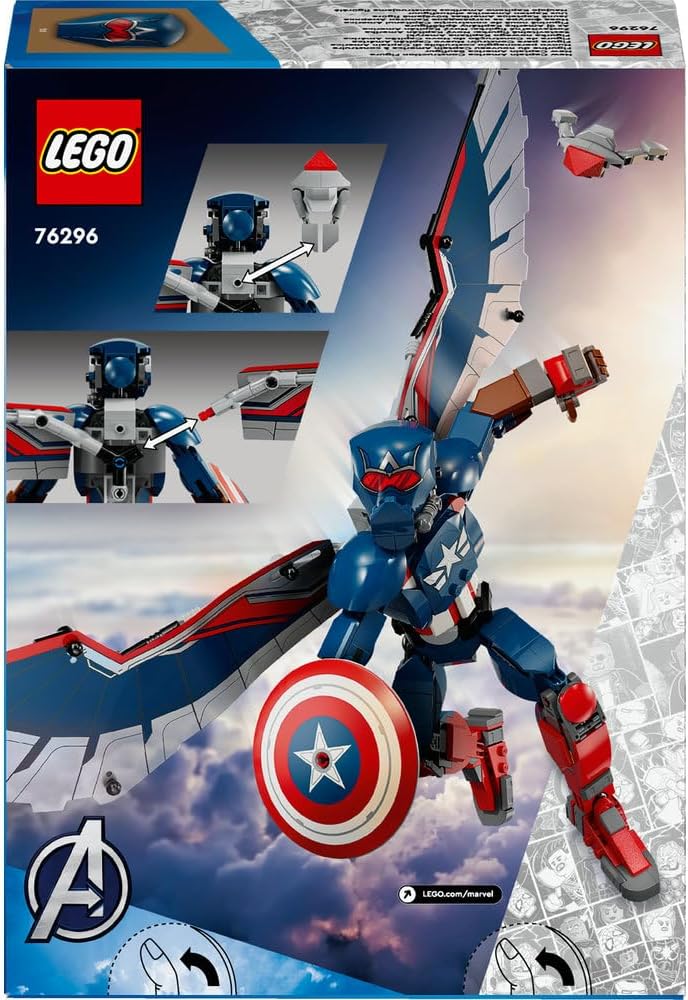 LEGO Marvel New Captain America Construction Figure 6474671/76296 - Image 2