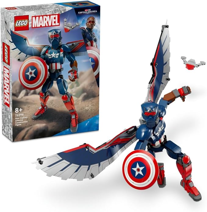LEGO Marvel New Captain America Construction Figure 6474671/76296 - Image 3