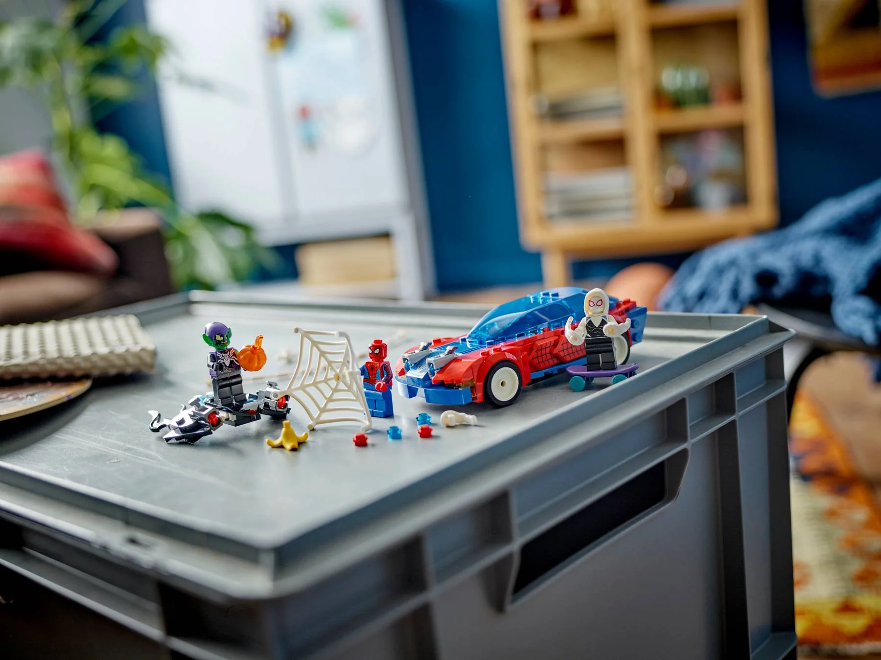 Lego Marvel Spider-Man Race Car & Venom Green Goblin - Image 9
