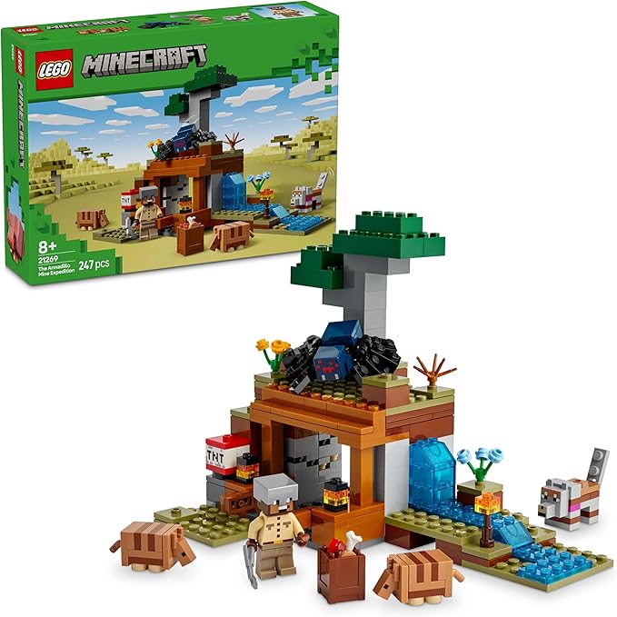 LEGO Minecraft The Armadillo Mine Expedition 6526778/21269 - Image 2