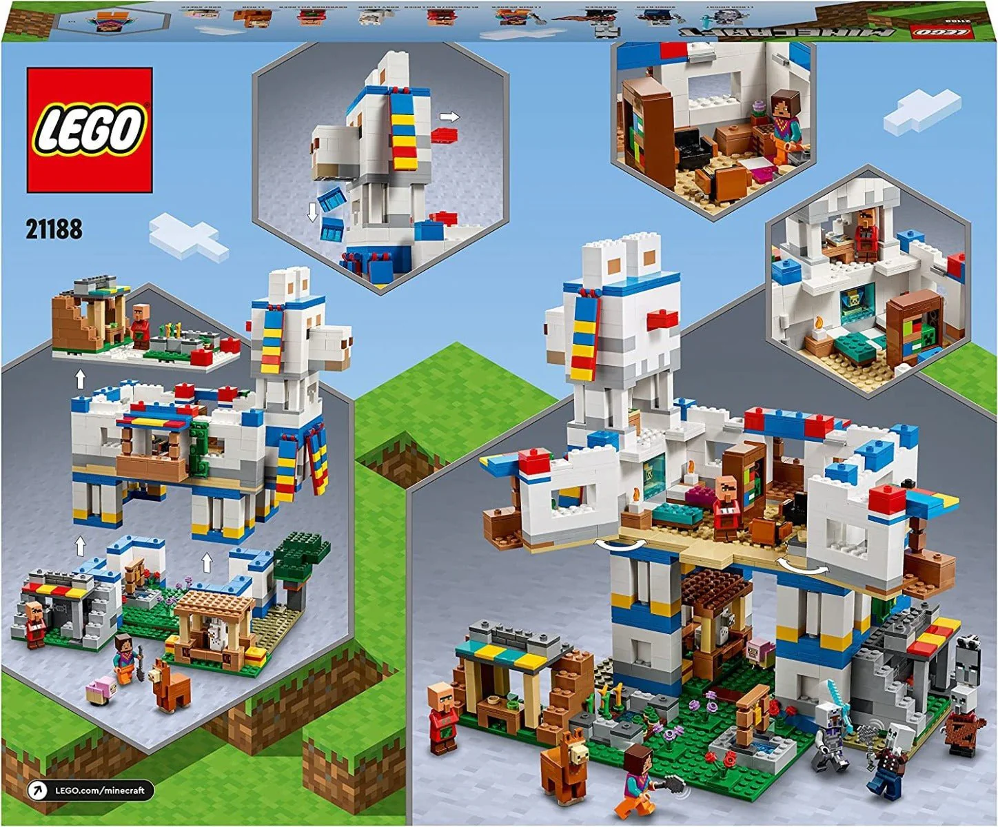 LEGO Minecraft The Llama Village 6379581/21188 - Image 2