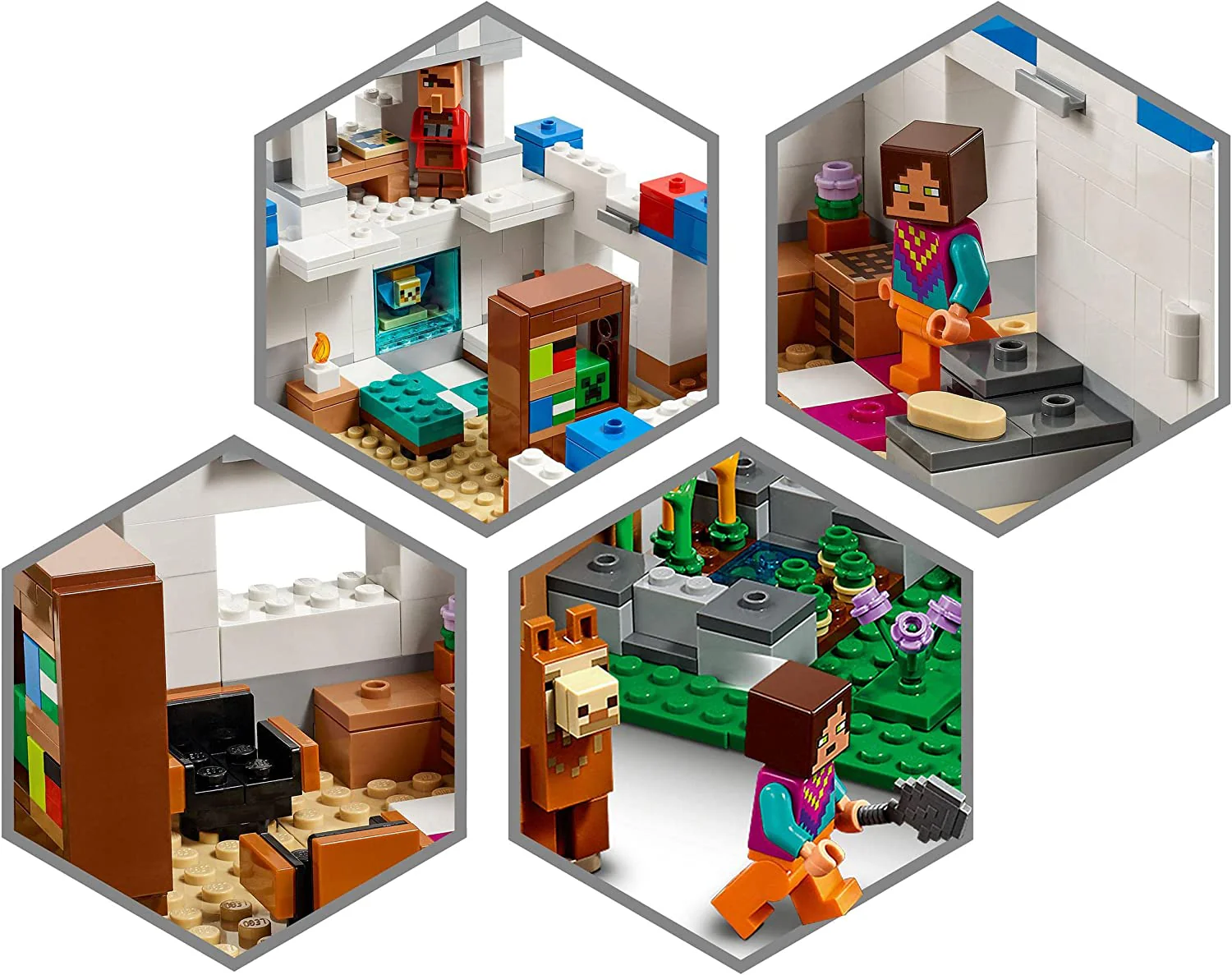 LEGO Minecraft The Llama Village 6379581/21188 - Image 4