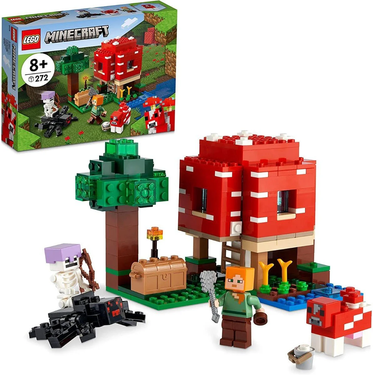 LEGO Minecraft The Mushroom House 6379563/21179 - Image 4