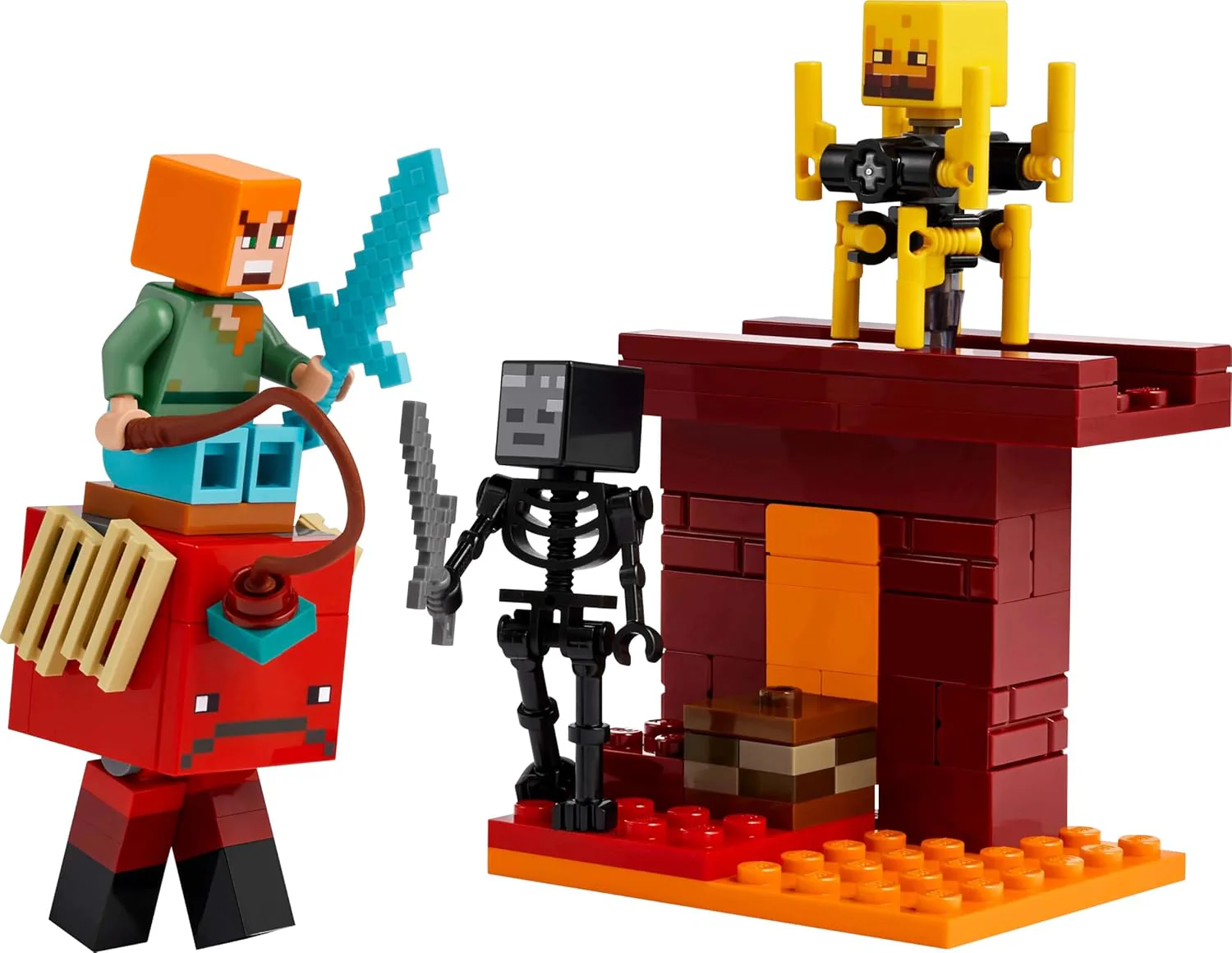 LEGO The Nether Lava Battle 6526772/21266 - Image 2