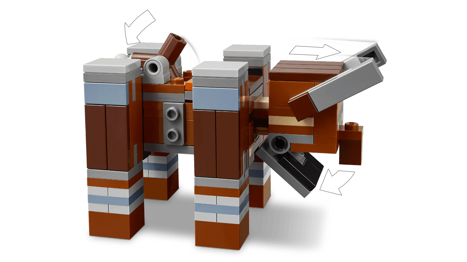 LEGO Minecraft The Pillager Outpost and Ravager 6526796/21278 - Image 5
