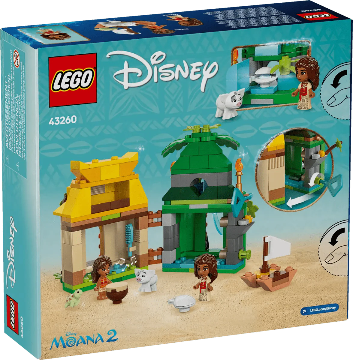 LEGO Moana'S Island Fun V29 6526236/43260 - Image 5