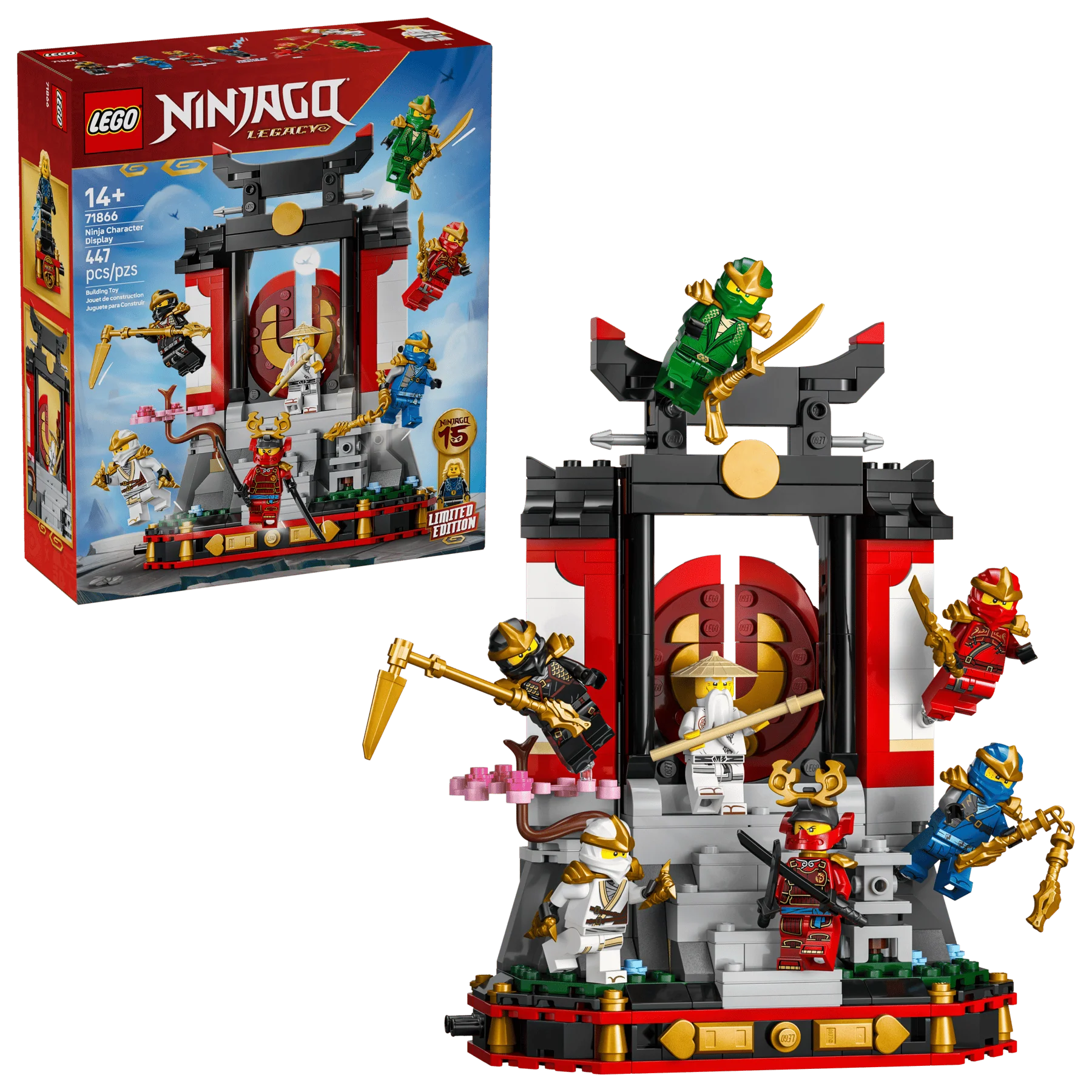 LEGO Ninja Character Display 15Th V29 71866
