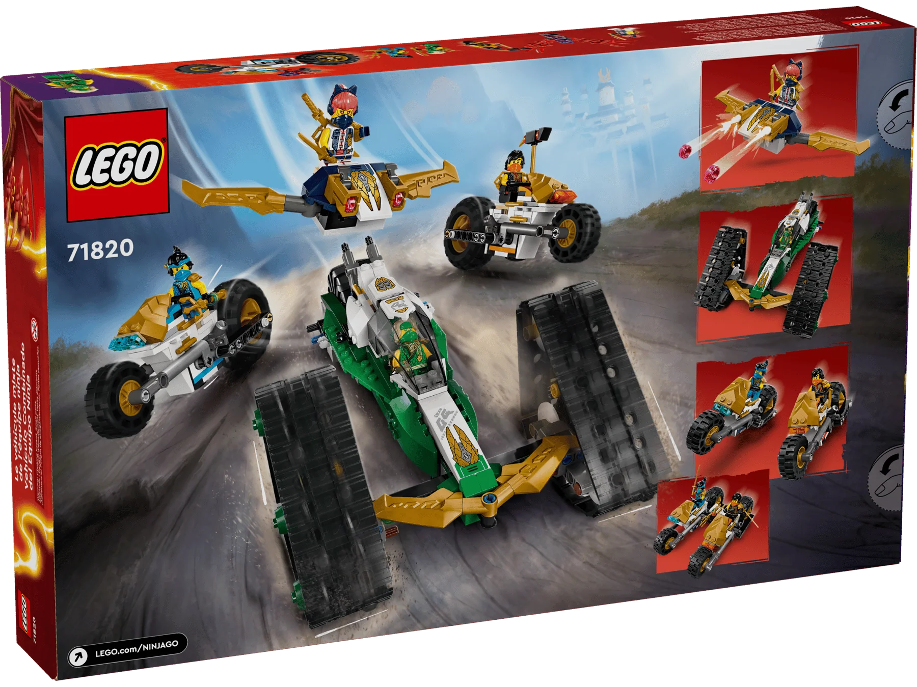 LEGO Ninja Team Combo Vehicle 71820/6470410 - Image 2