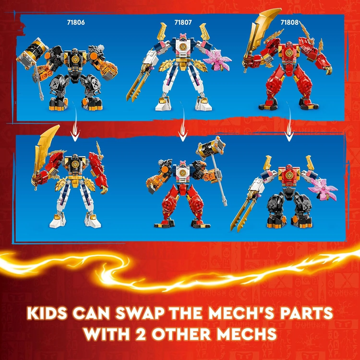 Lego Ninjago Coles Elemental Earth Mech - Image 3
