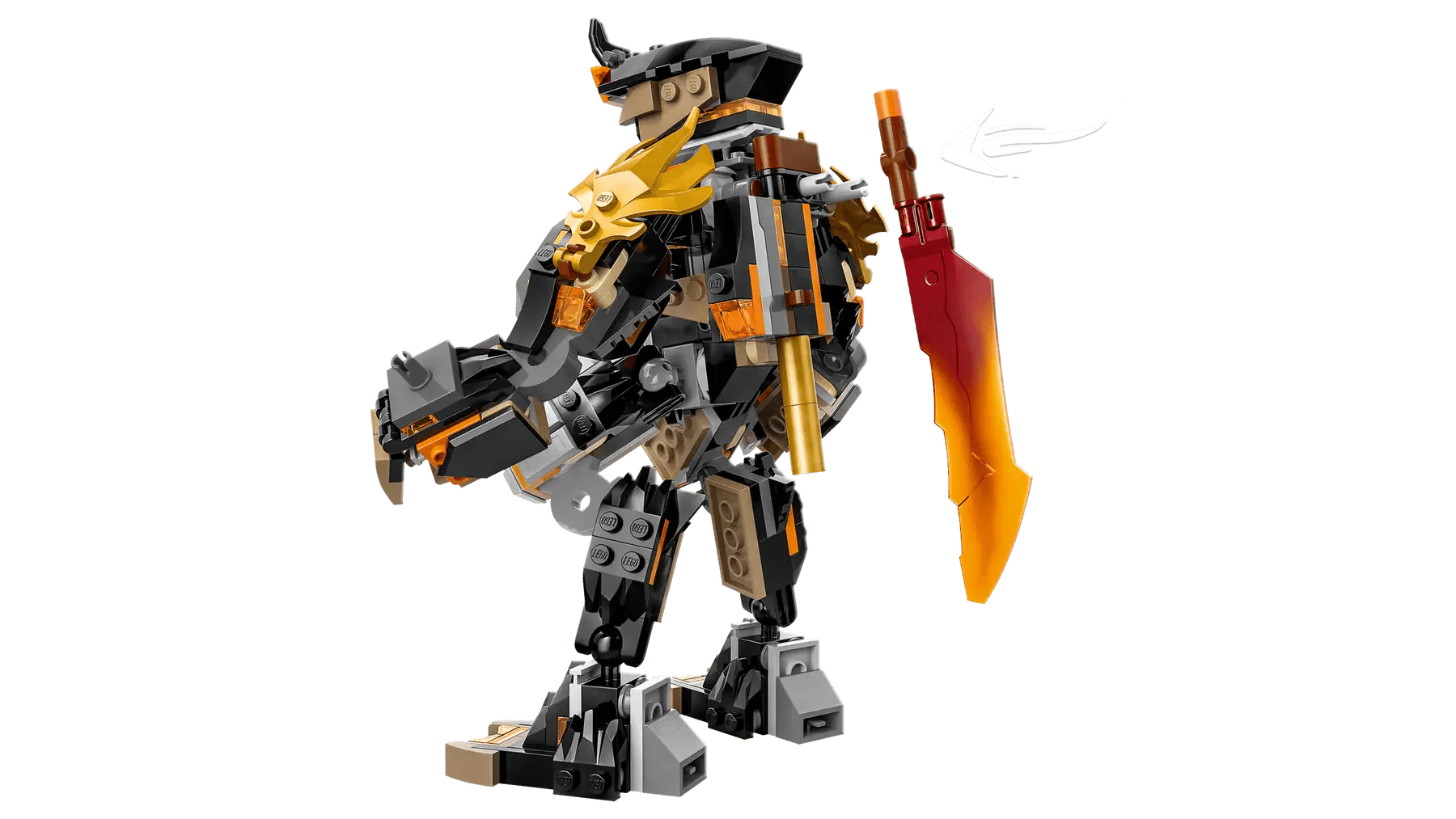 LEGO Ninjago Cole's Mission Mech & Dragon Zane 71854 - Image 8