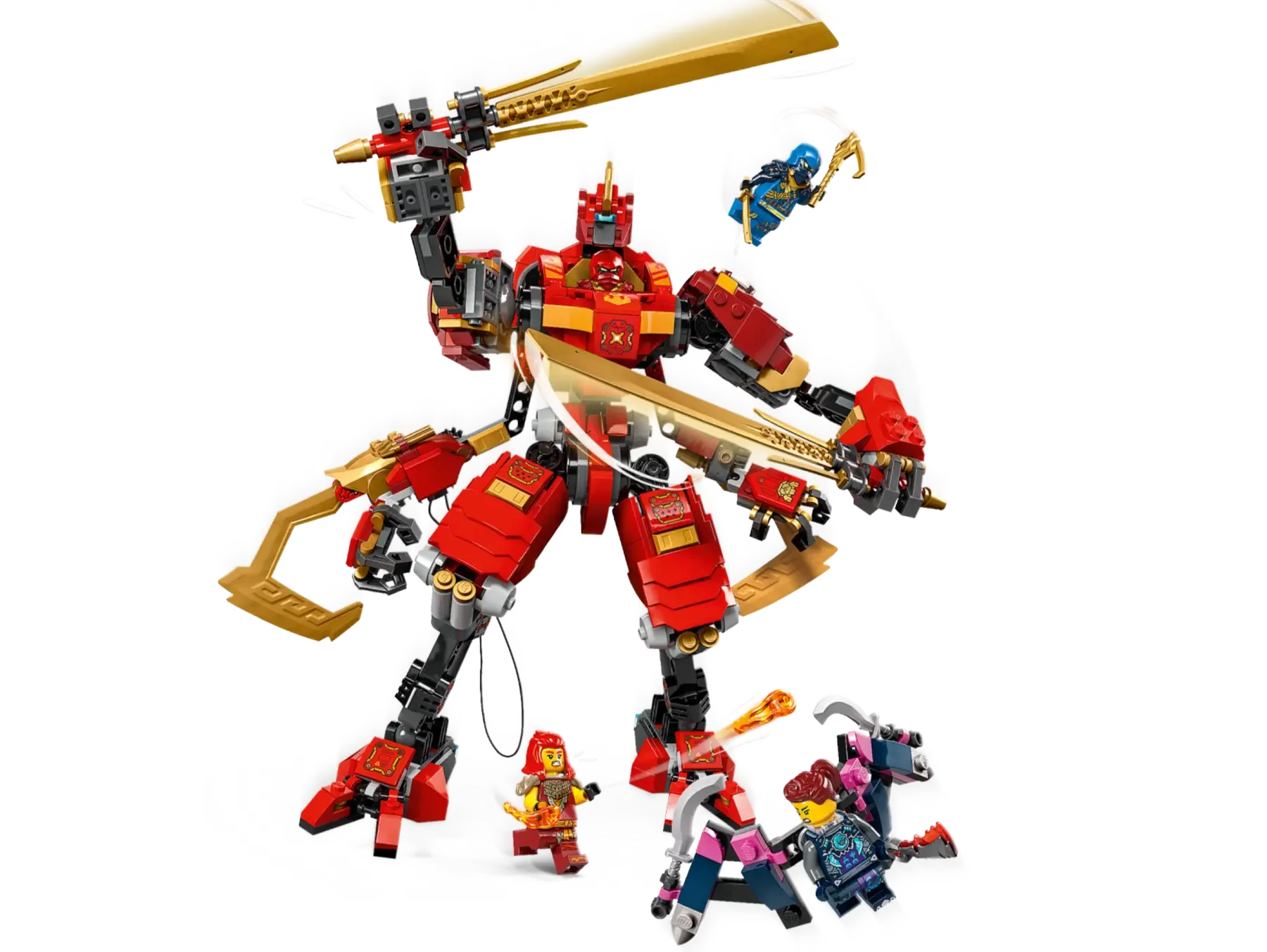 LEGO Ninjago Dragons Rising Kai's Ninja Climber Mech - Image 2