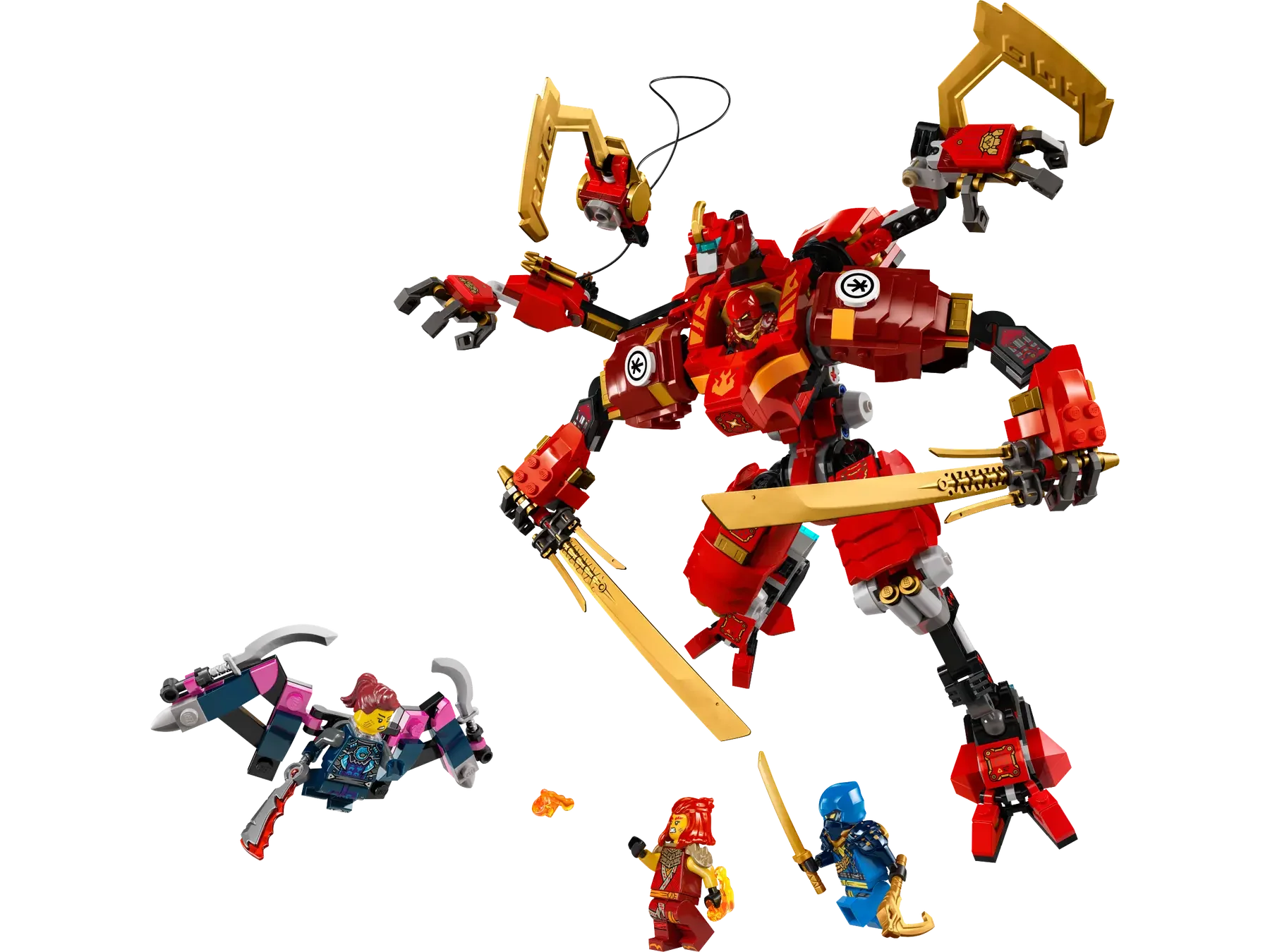 LEGO Ninjago Dragons Rising Kai's Ninja Climber Mech - Image 3