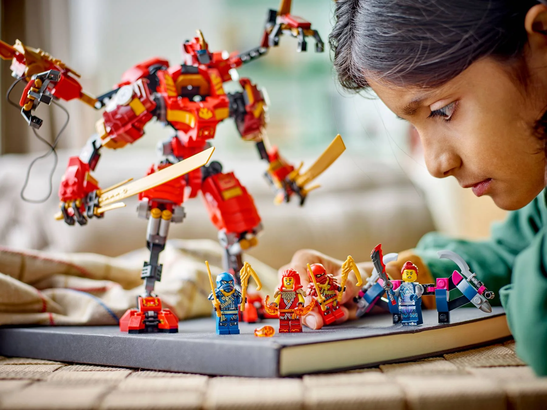 LEGO Ninjago Dragons Rising Kai's Ninja Climber Mech - Image 8