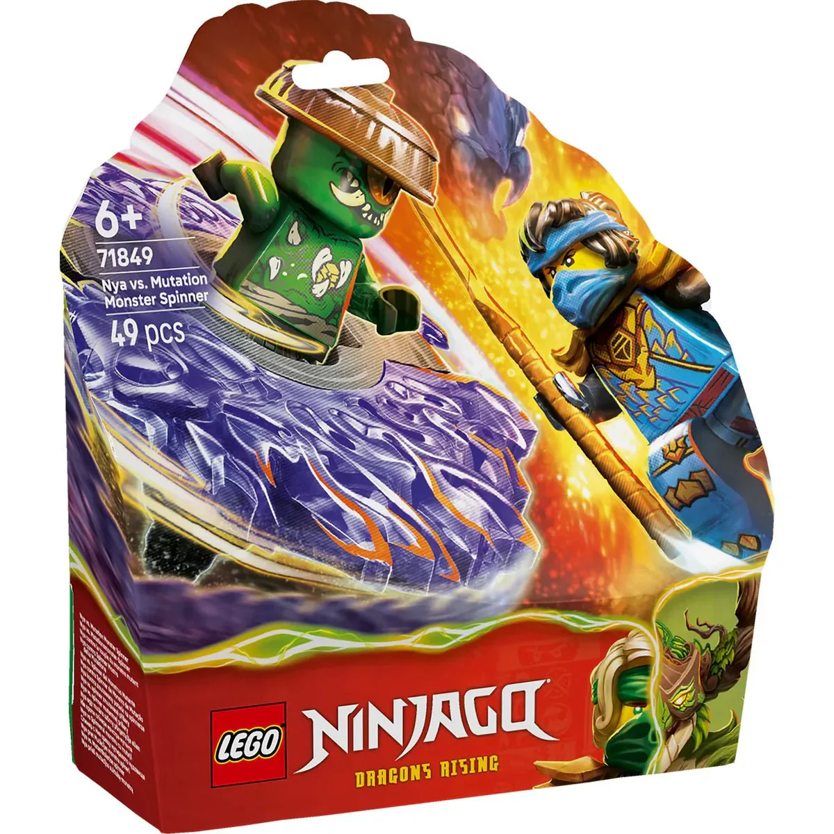 LEGO Ninjago Nya Vs. Elemental Monster Spinner 71849