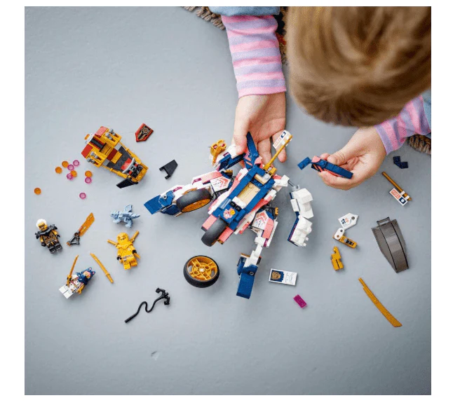 LEGO Ninjago Dragons Rising Sora's Transforming Mech Bike Racer - Image 3