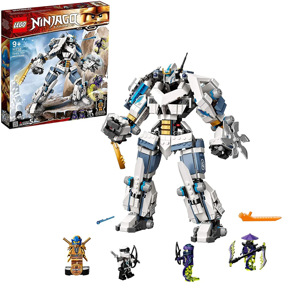 LEGO Ninjago Zanes Titan Mech Battle 71738 - Image 2
