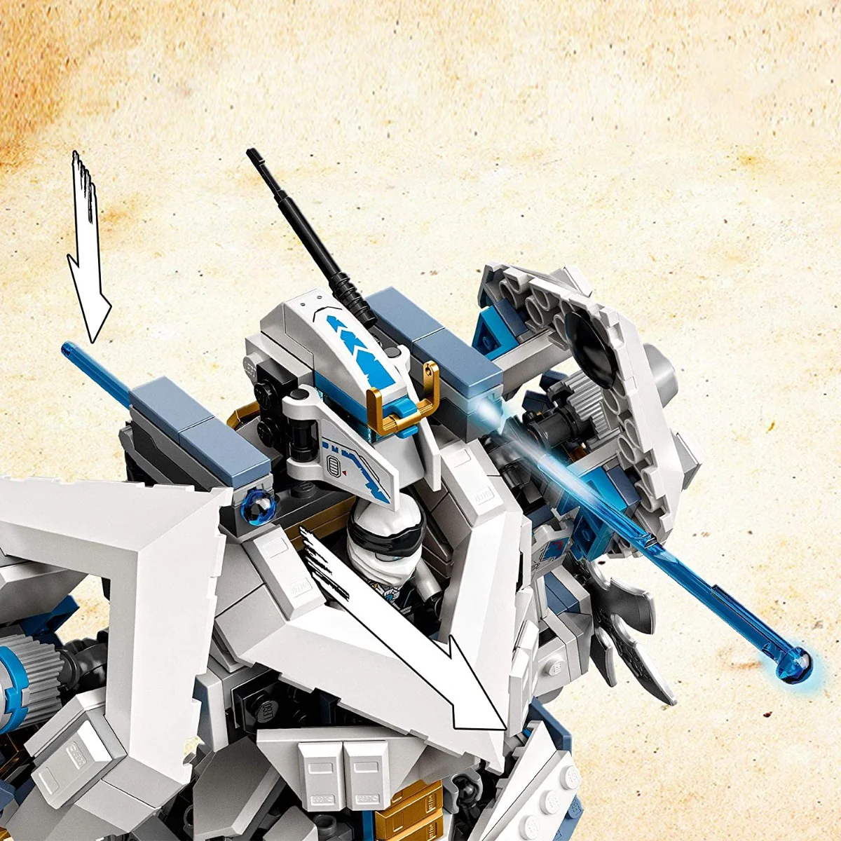 LEGO Ninjago Zanes Titan Mech Battle 71738 - Image 4