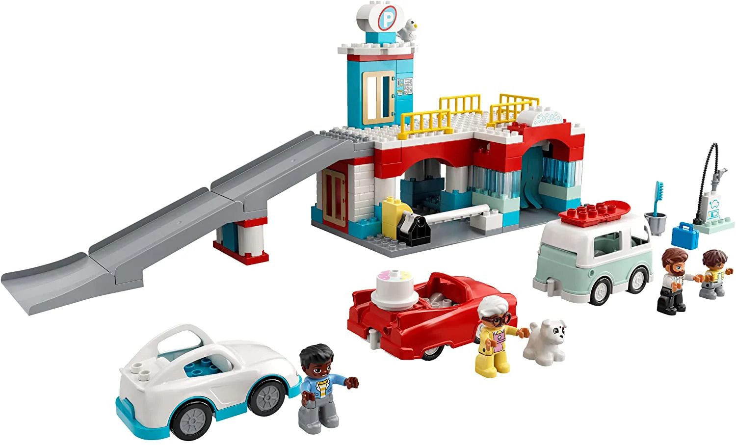 LEGO Parking Garage and Car Wash Set 10948 - Image 5