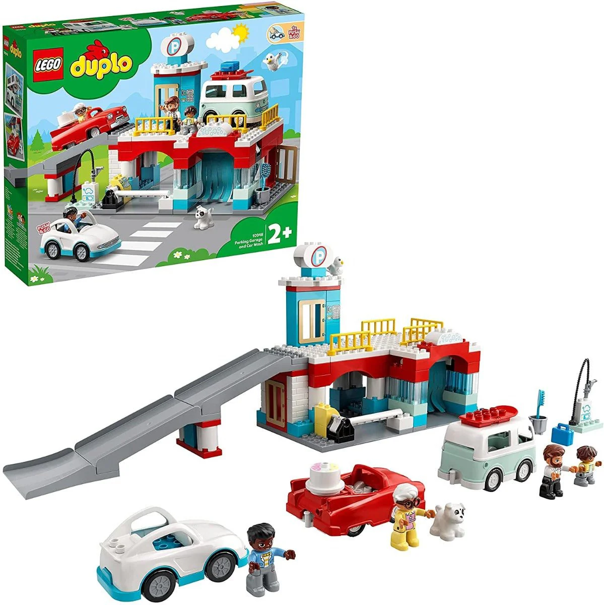 LEGO Parking Garage and Car Wash Set 10948 - Image 6