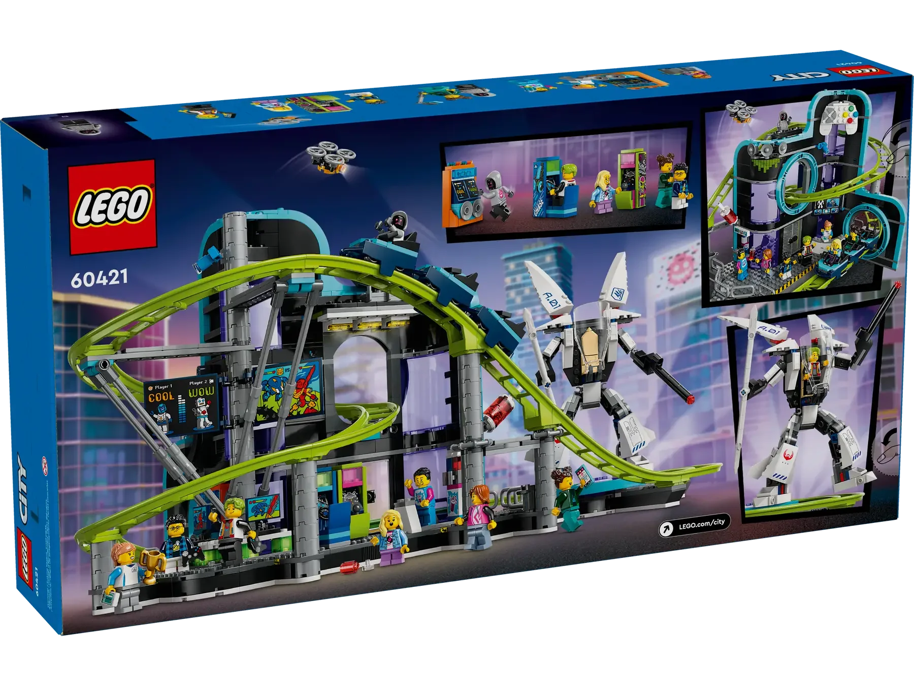 LEGO Robot World Roller-Coaster Park 60421/6470806 - Image 2