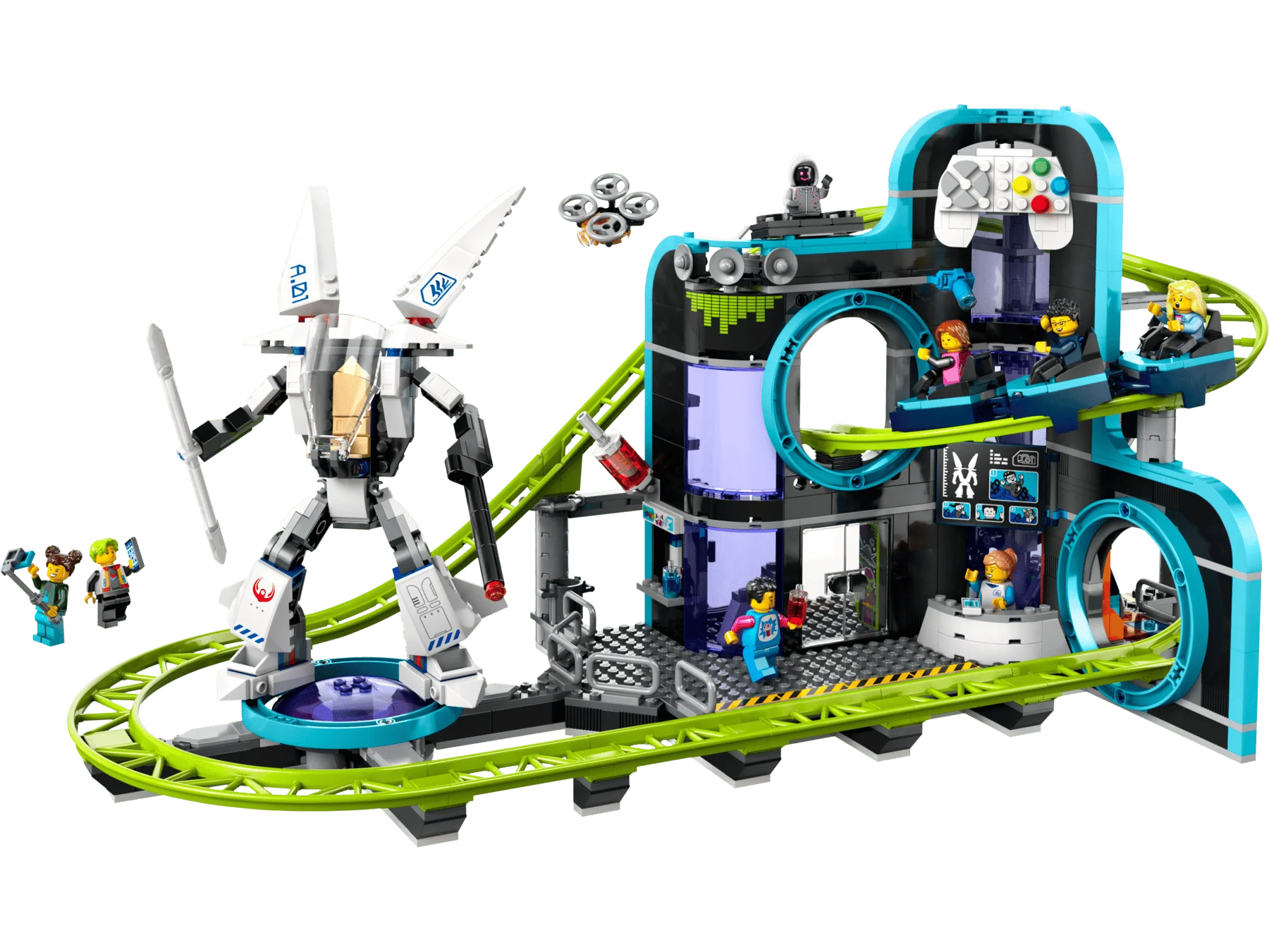 LEGO Robot World Roller-Coaster Park 60421/6470806 - Image 3