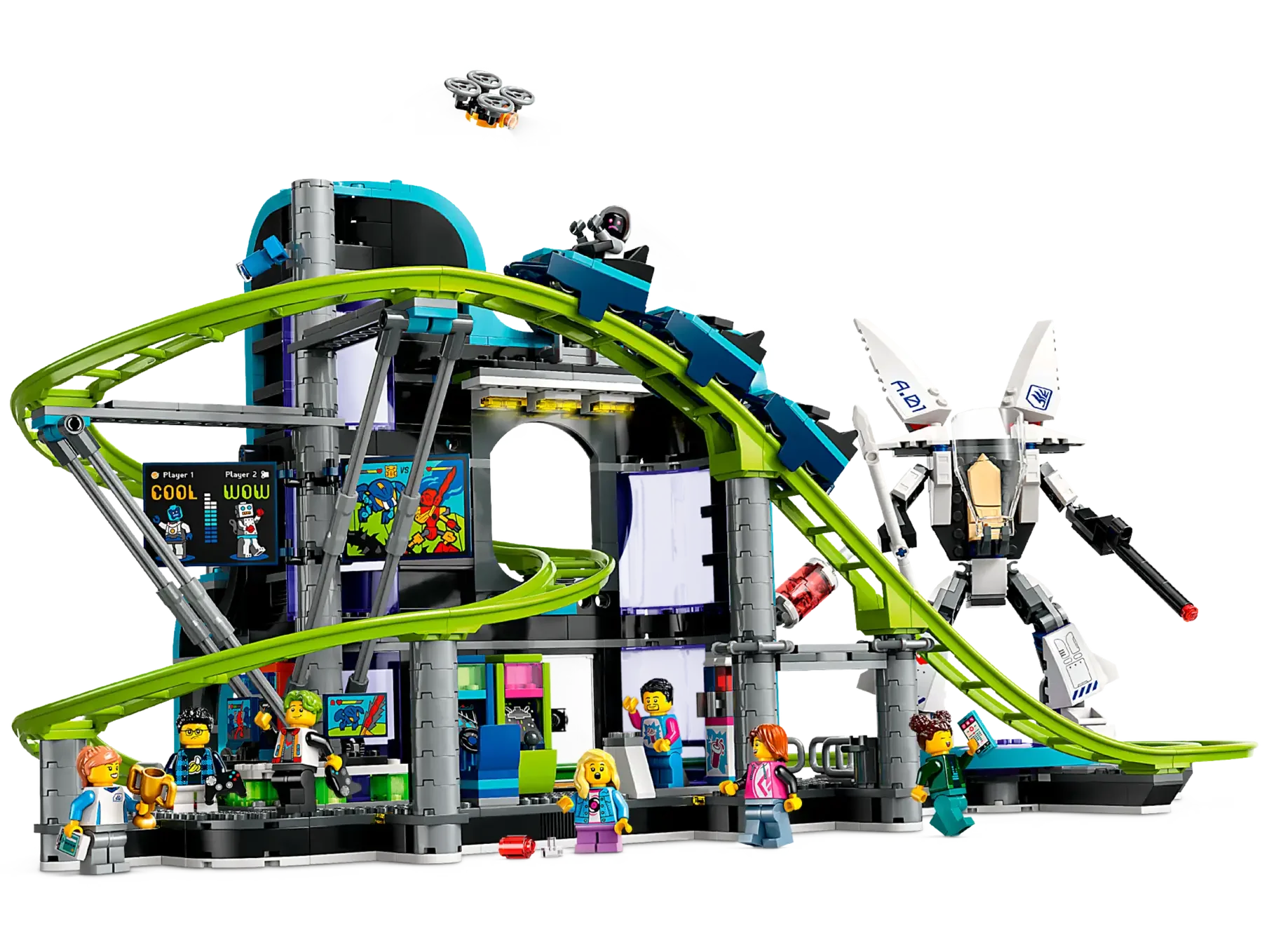 LEGO Robot World Roller-Coaster Park 60421/6470806 - Image 4