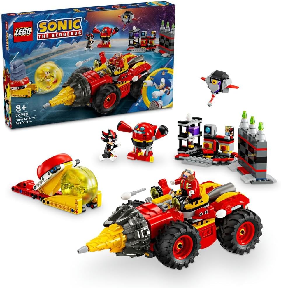 LEGO Sonic The Hedgedog Super Sonic vs. Egg Drillster 76999/6471378