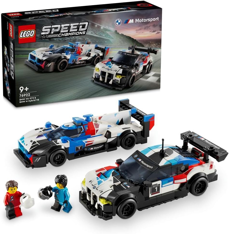 LEGO Speed Champions BMW M4 GT3 And BMW M Hybrid V8 6470544/76922